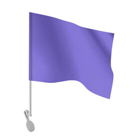 Флаг для автомобиля с принтом Аспидно-синий в Петрозаводске, 100% полиэстер | Размер: 30*21 см | Тематика изображения на принте: без дизайна | без картинки | одноцветные | синий