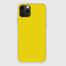 Чехол для iPhone 12 Pro Max с принтом Жёлтый в Петрозаводске, Силикон |  | geometry | neon | texture | yellow | жёлтый | один тон | однотон | текстура