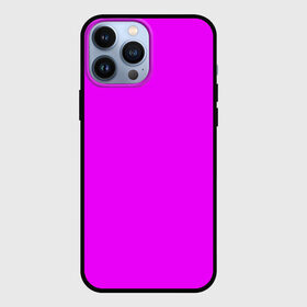 Чехол для iPhone 13 Pro Max с принтом Маджента (без рисунка) в Петрозаводске,  |  | маджента | однотонный | пурпурный | розовый | фиолетовый | фуксия | цвет