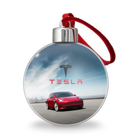 Ёлочный шар с принтом Tesla Model 3 в Петрозаводске, Пластик | Диаметр: 77 мм | 3 | america | auto | car | electric | elon | model | motors | musk | tesla | usa | vehicle | авто | америка | илон | маск | модель | сша | тесла | электромобиль