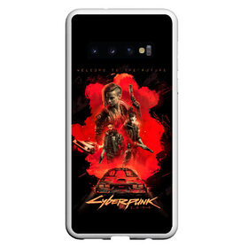 Чехол для Samsung Galaxy S10 с принтом Cyberpunk 2077 в Петрозаводске, Силикон | Область печати: задняя сторона чехла, без боковых панелей | Тематика изображения на принте: cyberpunk 2077 | hacker | maelstrom | militech | quadra | samurai | sci fi | technology | trauma team | v | будущее | игра | иероглифы | киану ривз | кибер | киберпанк | киборг | киборги | корпорация | лого | милитек | панк | роботы | самурай | т