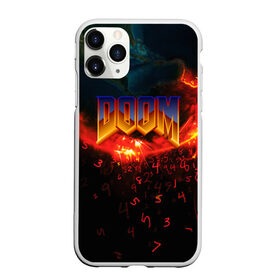 Чехол для iPhone 11 Pro матовый с принтом DOOM MARS в Петрозаводске, Силикон |  | doom | doom eternal | game | tegunvteg | демоны | дум | думгай | игры | марс | планета