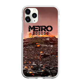 Чехол для iPhone 11 Pro Max матовый с принтом Metro Exodus в Петрозаводске, Силикон |  | 2033 | exodus | metro | metro 2033 | metro exodus | stalker | апокалипсис | диггер | дигеры | метро | разрушка | эпидемия