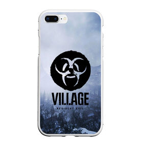 Чехол для iPhone 7Plus/8 Plus матовый с принтом RESIDENT EVIL : VILLAGE в Петрозаводске, Силикон | Область печати: задняя сторона чехла, без боковых панелей | biohazard | game | monster | resident evil | resident evil 8 | umbrella | umbrella corp | umbrella corporation | zombie | обитель зла