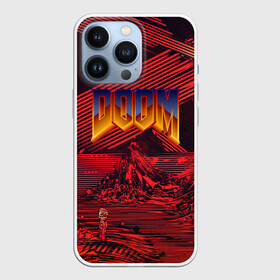 Чехол для iPhone 13 Pro с принтом DOOM   ДУМ (S) в Петрозаводске,  |  | doom | doom eternal | game | tegunvteg | демоны | дум | думгай | игры | марс | планета