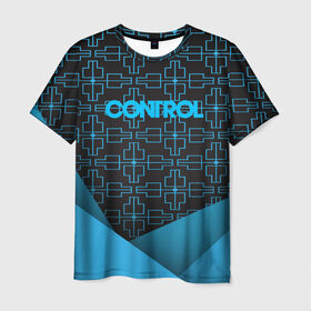 Мужская футболка 3D с принтом CONTROL REMEDY (S) в Петрозаводске, 100% полиэфир | прямой крой, круглый вырез горловины, длина до линии бедер | control | game | remedy | tegunvteg | игры | контрол | ремеди