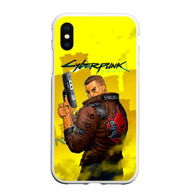 Чехол для iPhone XS Max матовый с принтом Cyberpunk 2077 в Петрозаводске, Силикон | Область печати: задняя сторона чехла, без боковых панелей | cyberpunk 2077 | hacker | maelstrom | militech | quadra | samurai | sci fi | technology | trauma team | v | будущее | игра | иероглифы | киану ривз | кибер | киберпанк | киборг | киборги | корпорация | лого | милитек | панк | роботы | самурай | т