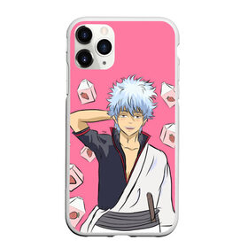 Чехол для iPhone 11 Pro матовый с принтом Gintama | Гинтама в Петрозаводске, Силикон |  | anime | gintama | аниме | анимэ | гинтама | гинтоки саката | кагура | последний самурай | хидэаки сорати | шинпачи шимур | япония