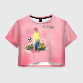 Женская футболка Crop-top 3D Ваня Дмитриенко купить в Петрозаводске