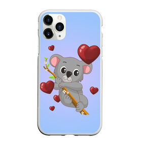 Чехол для iPhone 11 Pro матовый с принтом Коала в Петрозаводске, Силикон |  | day | heart | koala | love | romantic | valentine | valentines | амур | валентина | влюбленные | влюбленных | всех | день | коала | купидон | любовь | романтика | романтичность | святого | сердечки | сердечко | сердце
