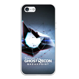 Чехол для iPhone 5/5S матовый с принтом GHOST RECON BREAK POINT в Петрозаводске, Силикон | Область печати: задняя сторона чехла, без боковых панелей | Тематика изображения на принте: action | game | rainbow six siege | tom clancys | броня | игры | осада | радуга | радуга 6 | том кленси | шутер