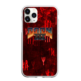 Чехол для iPhone 11 Pro матовый с принтом DOOM 3 (S) в Петрозаводске, Силикон |  | doom | doom eternal | game | tegunvteg | демоны | дум | думгай | игры | марс | планета