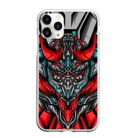 Чехол для iPhone 11 Pro Max матовый с принтом CyberSkull в Петрозаводске, Силикон |  | Тематика изображения на принте: cyberpunk | evil | head | mask | mechanical | rage | robot | skull | арт | гнев | голова | демон | дьявол | злой | киберпанк | маска | механический | монстр | робот | рога | самурай | череп