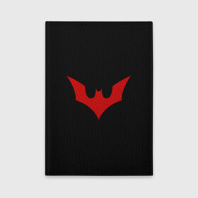 Обложка для автодокументов с принтом Batman Beyond в Петрозаводске, натуральная кожа |  размер 19,9*13 см; внутри 4 больших “конверта” для документов и один маленький отдел — туда идеально встанут права | Тематика изображения на принте: arturcherkasov1995 | batman | vsemayki