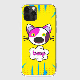 Чехол для iPhone 12 Pro Max с принтом PoP CaT BooP в Петрозаводске, Силикон |  | boom | meme | pop art | popping | бум | буп кот | котик | мем | поп арт | ретро | стиль