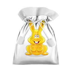 Подарочный 3D мешок с принтом Харитошка в Петрозаводске, 100% полиэстер | Размер: 29*39 см | детям | желейный | желейный заяц харитон | зайчик | заяц | кролик | харитон | харитошка