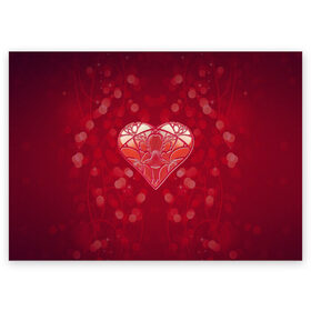 Поздравительная открытка с принтом Valentines Day в Петрозаводске, 100% бумага | плотность бумаги 280 г/м2, матовая, на обратной стороне линовка и место для марки
 | 14 febraury | 14 февраля | heart | valentine day | арт | день валентин | день святого валентина | любовь | сердце | сердце арт | сердце любви