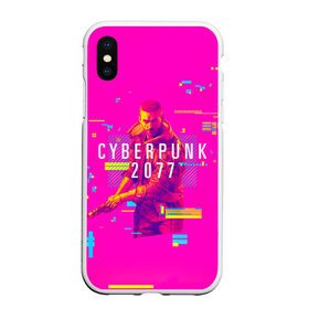 Чехол для iPhone XS Max матовый с принтом Cyberpunk 2077 в Петрозаводске, Силикон | Область печати: задняя сторона чехла, без боковых панелей | Тематика изображения на принте: cyberpunk 2077 | hacker | maelstrom | militech | quadra | samurai | sci fi | technology | trauma team | v | будущее | игра | иероглифы | киану ривз | кибер | киберпанк | киборг | киборги | корпорация | лого | милитек | панк | роботы | самурай | т