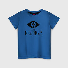 Детская футболка хлопок с принтом Little Nightmares в Петрозаводске, 100% хлопок | круглый вырез горловины, полуприлегающий силуэт, длина до линии бедер | game | little | little nightmares | ln | nightmares | игра