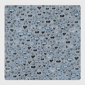 Магнитный плакат 3Х3 с принтом Litle hearts в Петрозаводске, Полимерный материал с магнитным слоем | 9 деталей размером 9*9 см | Тематика изображения на принте: heart | hearts | love | valentines day | день святого валентина | любовь | сердце