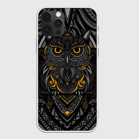 Чехол для iPhone 12 Pro Max с принтом Рисунок сова в Петрозаводске, Силикон |  | animal | art | head | owl | абстракция | арт | голова | животные | орнамент | рисунок | сова