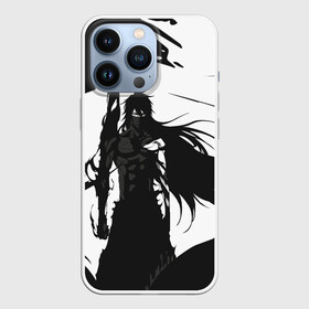 Чехол для iPhone 13 Pro с принтом Bleach black  white в Петрозаводске,  |  | anime | bleach | аниме | анимэ | банкай | блич | итиго | ичиго | куросаки | кучики | орихимэ | рукия | синигами | япония