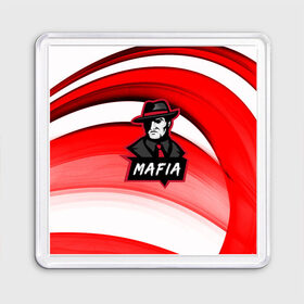 Магнит 55*55 с принтом MAFIA GAME (S) в Петрозаводске, Пластик | Размер: 65*65 мм; Размер печати: 55*55 мм | Тематика изображения на принте: definitive edition | hangar 13 | joe barbaro | mafia 2 | mafia ii | mafia ii: definitive edition | vito scaletta | вито скалетта | джо барбаро | мафия