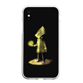 Чехол для iPhone XS Max матовый с принтом Little Nightmares 2 в Петрозаводске, Силикон | Область печати: задняя сторона чехла, без боковых панелей | 2 | game | little | night | nightmares | игра | маленькие | ночь | платформер | страшилка | ужас | ужастики | ужасы