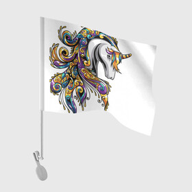 Флаг для автомобиля с принтом The Legend of Dreams в Петрозаводске, 100% полиэстер | Размер: 30*21 см | the legend of dreams
