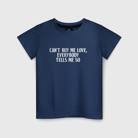 Детская футболка хлопок с принтом Can?t buy me love в Петрозаводске, 100% хлопок | круглый вырез горловины, полуприлегающий силуэт, длина до линии бедер | beatles | the beatles | битлз | дедушка | дедушка романтик