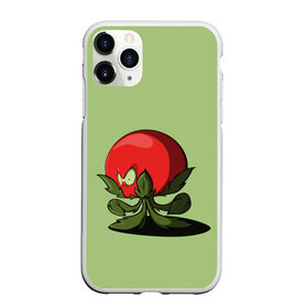 Чехол для iPhone 11 Pro матовый с принтом Мистер Помидор в Петрозаводске, Силикон |  | Тематика изображения на принте: графика | мир растений | овощи | персонаж | помидор | природа | рисунок | томат