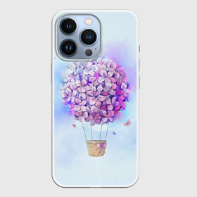 Чехол для iPhone 13 Pro с принтом Air flowers в Петрозаводске,  |  | 8 march | 8 марта | cool girl | feminism | flower | girl | woman | в подарок | весна | девочкам | девочке | женские | женщинам | женщине | март | праздник | фем | феменизм | цветочки | цветы
