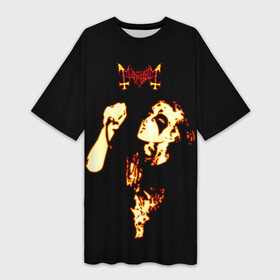 Платье-футболка 3D с принтом Mayhem в Петрозаводске,  |  | daemon | mayhem | metall | metallica | rock | блек метал | блэк метал | логотипы рок групп | майхем | мейхем | металл | металлика | музыка | норвежский | рок группы | рокерские | тяжелая музыка | тяжелый металл