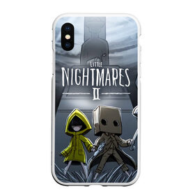 Чехол для iPhone XS Max матовый с принтом LITTLE NIGHTMARES 2 в Петрозаводске, Силикон | Область печати: задняя сторона чехла, без боковых панелей | little nightmares | little nightmares 2 | six | игры | комиксы | шестая