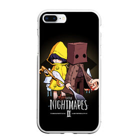 Чехол для iPhone 7Plus/8 Plus матовый с принтом LITTLE NIGHTMARES 2 в Петрозаводске, Силикон | Область печати: задняя сторона чехла, без боковых панелей | little nightmares | little nightmares 2 | six | игры | комиксы | шестая