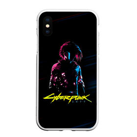 Чехол для iPhone XS Max матовый с принтом Cyberpunk 2077 в Петрозаводске, Силикон | Область печати: задняя сторона чехла, без боковых панелей | cyberpunk 2077 | hacker | maelstrom | militech | quadra | samurai | sci fi | technology | trauma team | v | будущее | игра | иероглифы | киану ривз | кибер | киберпанк | киборг | киборги | корпорация | лого | милитек | панк | роботы | самурай | т