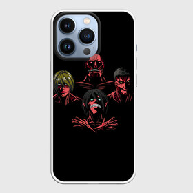 Чехол для iPhone 13 Pro с принтом Titan Rhapsody в Петрозаводске,  |  | anime | attack | kyojin | manga | no | of | on | rock | scorpions | shingeki | tegunvteg | titan | titans | аниме | армин | атака | бертольд | колосс | колоссальный | манга | микаса | музыка | райнер | рапсодия | рок | скорпион | скорпионс | титан