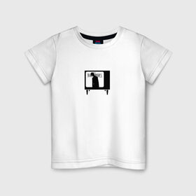 Детская футболка хлопок с принтом Little Nightmares 2 в Петрозаводске, 100% хлопок | круглый вырез горловины, полуприлегающий силуэт, длина до линии бедер | Тематика изображения на принте: little nightmares | игра | литл найтмер | персонаж | хоррор
