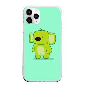 Чехол для iPhone 11 Pro Max матовый с принтом Зеленая коала в Петрозаводске, Силикон |  | Тематика изображения на принте: анимация | зеленая коала | зеленый | коала | лес