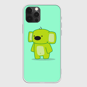 Чехол для iPhone 12 Pro Max с принтом Зеленая коала в Петрозаводске, Силикон |  | Тематика изображения на принте: анимация | зеленая коала | зеленый | коала | лес
