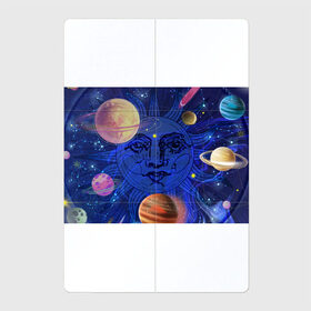 Магнитный плакат 2Х3 с принтом Астрология планет в Петрозаводске, Полимерный материал с магнитным слоем | 6 деталей размером 9*9 см | астрология | звезды | космос | планеты | созвездия