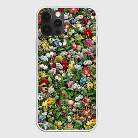 Чехол для iPhone 12 Pro Max с принтом Море цветов в Петрозаводске, Силикон |  | Тематика изображения на принте: 8 марта | букет | клумба | луг | паттерн | растения | розы | ромашки | цветок | цветочки | цветочный | цветы