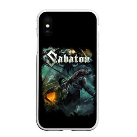 Чехол для iPhone XS Max матовый с принтом SABATON в Петрозаводске, Силикон | Область печати: задняя сторона чехла, без боковых панелей | dark | hardcore | heroes | history | metal | music | punk | rock | sabaton | sweden | war | война | герои | история | музыка | рок | сабатон | швеция