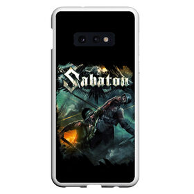 Чехол для Samsung S10E с принтом SABATON в Петрозаводске, Силикон | Область печати: задняя сторона чехла, без боковых панелей | dark | hardcore | heroes | history | metal | music | punk | rock | sabaton | sweden | war | война | герои | история | музыка | рок | сабатон | швеция