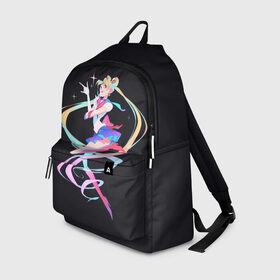 Рюкзак 3D с принтом Sailor Moon Сейлор Мун в Петрозаводске, 100% полиэстер | лямки с регулируемой длиной, сверху петелька, чтобы рюкзак можно было повесить на вешалку. Основное отделение закрывается на молнию, как и внешний карман. Внутри два дополнительных кармана, один из которых закрывается на молнию. По бокам два дополнительных кармашка | anime | sailor moon | аниме | анимэ | венера | луна | лунная призма | марс | сейлор мун | серебрянное тысячелетие | серенити | сэйлор | усаги цукино | чиби мун | эндимион