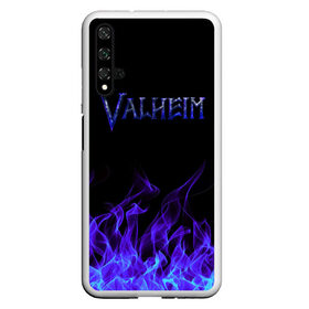 Чехол для Honor 20 с принтом Valheim в Петрозаводске, Силикон | Область печати: задняя сторона чехла, без боковых панелей | 2021 | valheim | валхейм | валхем | велхейм | игра | огонь