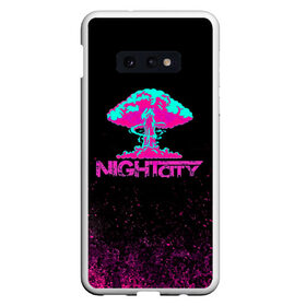 Чехол для Samsung S10E с принтом NIGHT CITY Cyberpunk 2077 в Петрозаводске, Силикон | Область печати: задняя сторона чехла, без боковых панелей | cyberpunk 2077 | hacker | maelstrom | militech | quadra | samurai | sci fi | technology | trauma team | v | будущее | игра | иероглифы | киану ривз | кибер | киберпанк | киборг | киборги | корпорация | лого | милитек | панк | роботы | самурай | т