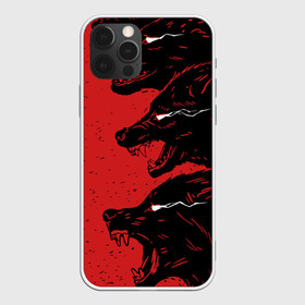 Чехол для iPhone 12 Pro Max с принтом Evil Wolves в Петрозаводске, Силикон |  | Тематика изображения на принте: animal | beast | dark | darkness | evil | moon | nigth | werwolf | wild | wolf | вервольф | вой | волк | волчара | дикий | животное | зверь | клык | клыки | луна | ночь | оборотень | полнолуние