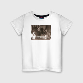 Детская футболка хлопок с принтом Clubhouse | Клабхаус в Петрозаводске, 100% хлопок | круглый вырез горловины, полуприлегающий силуэт, длина до линии бедер | clubhouse | клабхаус | крестьяне слушают радио