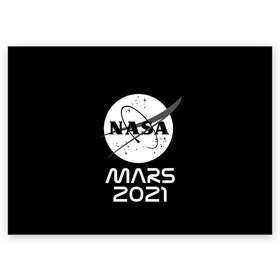 Поздравительная открытка с принтом NASA Perseverance в Петрозаводске, 100% бумага | плотность бумаги 280 г/м2, матовая, на обратной стороне линовка и место для марки
 | 2020 | 2021 | 21б | elon | mars | musk | nasa | perseverance | space | spacex | илон | космос | марс | марсоход | маск | наса | настойчивый